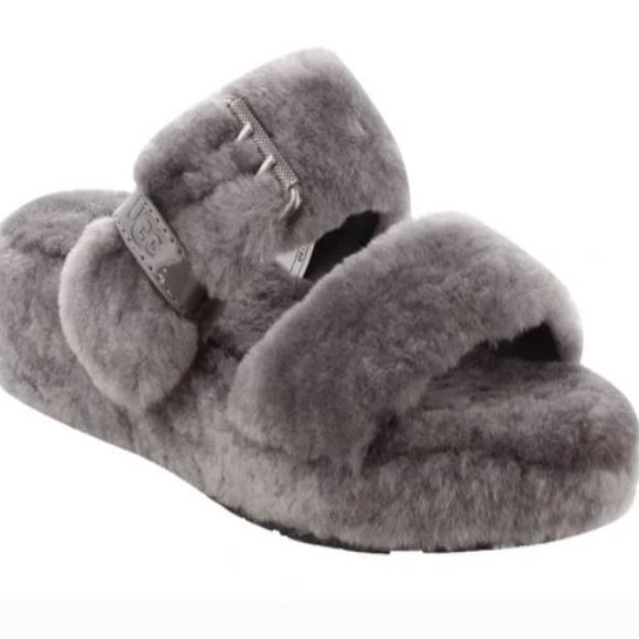 UGG Shoes - UGG Women's Yeah Gray Slip in Sandals size 8 NEW